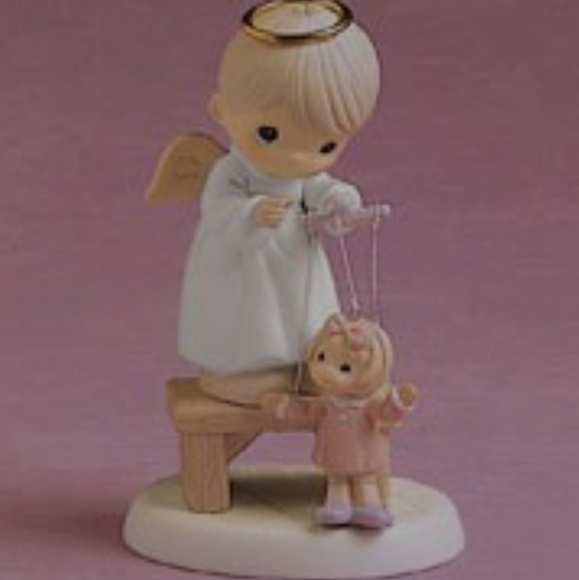 PRECIOUS MOMENT THE GOOD LORD WILL ALWAYS UPHOLD US - Picture 2 of 7